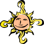 Sun 156 Clip Art