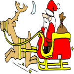 Santa & Reindeer 03
