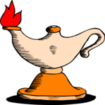 Oil Lamp 17 Clip Art