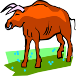 Bull 19 Clip Art