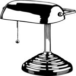 Desk Lamp 1 Clip Art