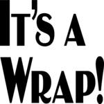 It's a Wrap Clip Art