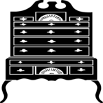 Dresser 01 Clip Art