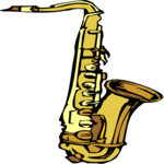 Saxophone 18 Clip Art