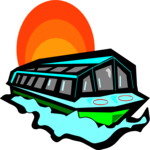 Riverboat 1 Clip Art