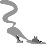 Cat Hunting 1 Clip Art