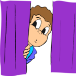 Peeking Clip Art