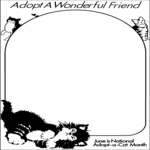Adopt-a-Cat Frame