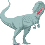 Tyrannosaurus Rex 06 Clip Art