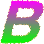 Sizzle Italic B 1 Clip Art