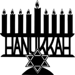 Menorah 5 Clip Art