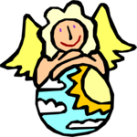 Protecting World 8 Clip Art