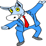 Donkey Dancing Clip Art