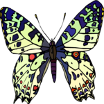 Butterfly 050 Clip Art