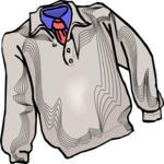 Shirt - Men's 4 Clip Art