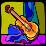 Violin 26 Clip Art