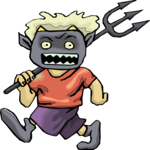 Goblin 1 Clip Art