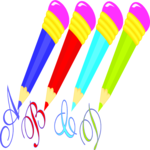 Colored Pencils 14 Clip Art