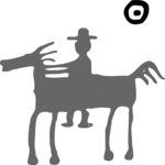 Cowboy 1 Clip Art