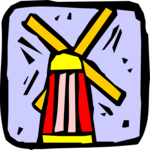 Windmill 7 Clip Art