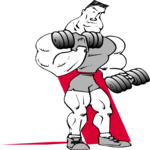 Weight Lifting 10 Clip Art