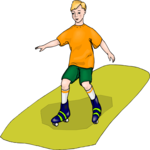 Roller Skating 4 Clip Art