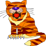 Tiger 10 Clip Art