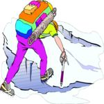 Mountain Climbing 30 Clip Art