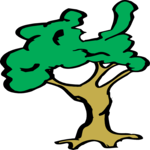 Tree 078 Clip Art