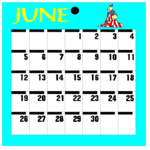 39 June - Wed Clip Art