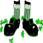 Leprechaun Feet Clip Art