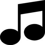 Musical Note 01 Clip Art