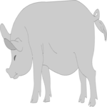 Pig 07 Clip Art