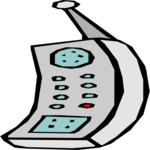 Telephone - Cordless 13 Clip Art