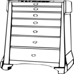 Dresser 3 Clip Art