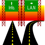 Information Highway 3 Clip Art