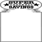 Football Savings Frame