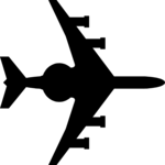 Plane Silhouette 32