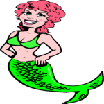 Mermaid 07 Clip Art