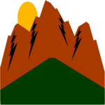 Mountains 205 Clip Art