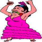 Dancer - Spanish 2 Clip Art