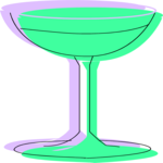 Glass - Wine 19 Clip Art