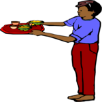 Serving Food Clip Art