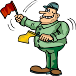 Flag Waver Clip Art