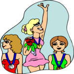 Ice Skating - Champions Clip Art