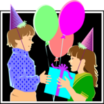 Birthday Girl 1 Clip Art