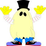 Costume - Ghost 1 Clip Art