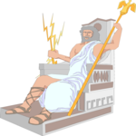 Mythology - Zeus 2 Clip Art