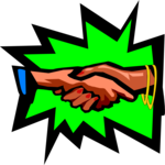 Handshake 19 Clip Art