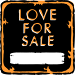 Love for Sale Clip Art